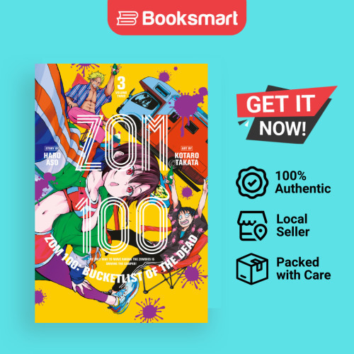 Zom 100 Vol 3 - การ์ตูนมังงะ - อังกฤษ - Shogakukan Asia - 9789814999915