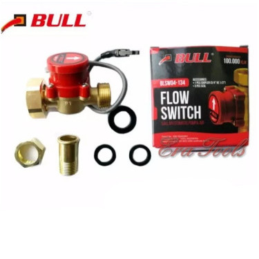 Bull Flow Switch ปั๊มน้ําแบบกดอัตโนมัติ 1" X 3/4 นิ้ว Booster Pump
