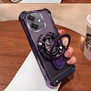 ปลอก OPPO A6C A6S A6X A6 A6T A5X A3 A3X 5G 4G A5 A5i Pro เคสโทรศัพท์สําหรับใหม่ Soft Anti fall เกราะป้องกันวงเล็บ DUD
