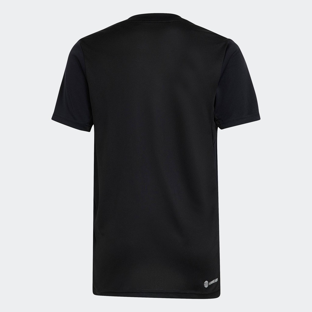 adidas ไลฟ์สไตล์ & Gym & Training เสื้อยืดทรงเรกูลาร์ Train Essentials AEROREADY Logo เด็ก สีดำ IC5659 ราคา ถูกที่สุด ดีลบีเคเค แกลเลอรีภาพที่ 2
