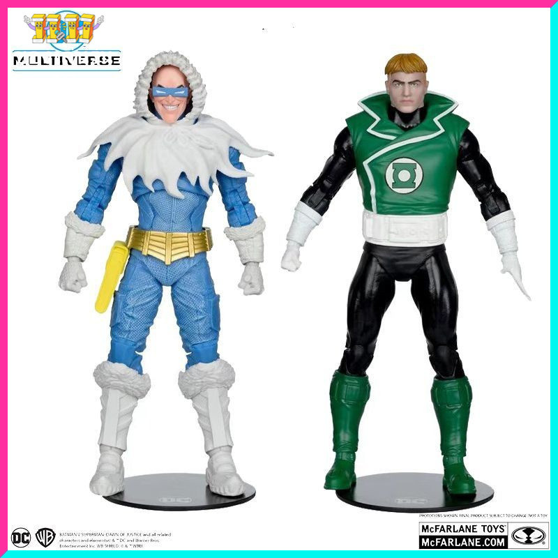 ของแท้ McFarlane Home Series Cold Captain Gagner Green Lantern ของเล่นที่เคลื่อนย้ายได้