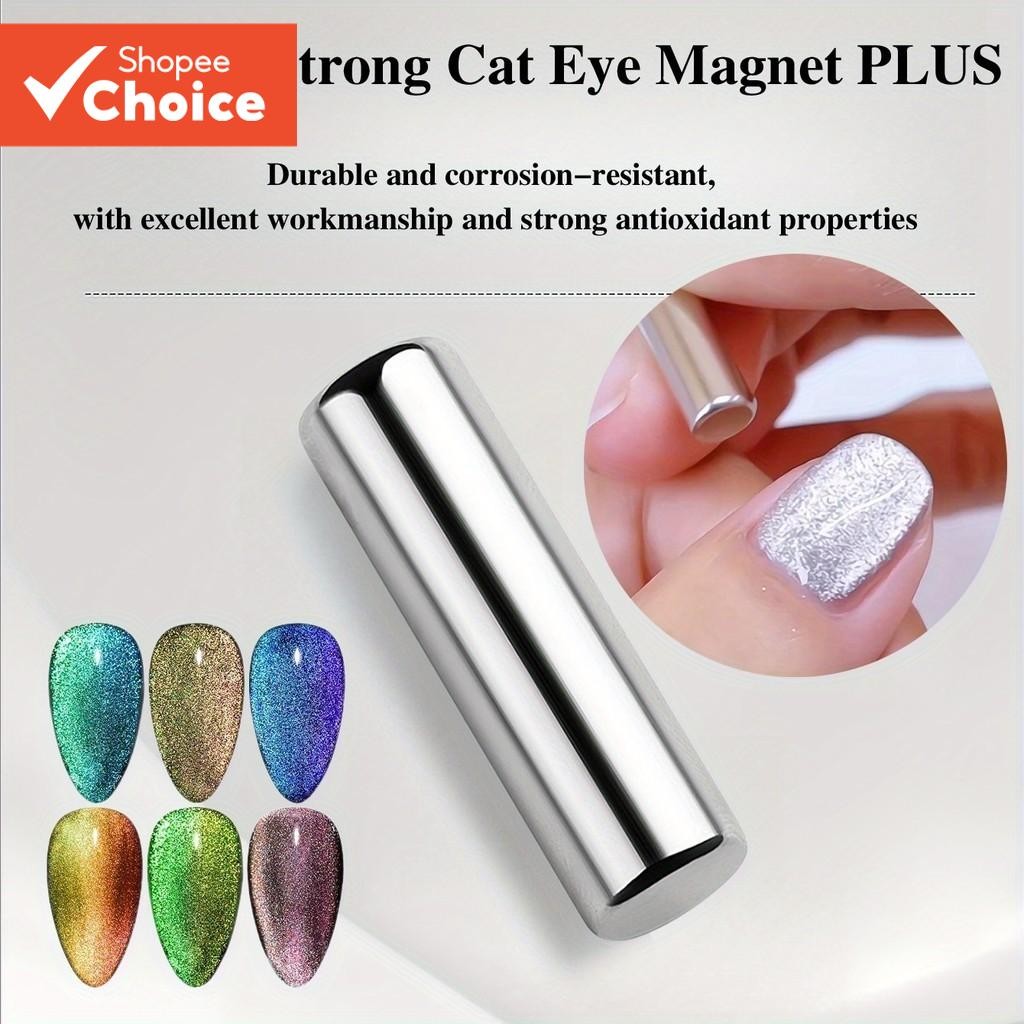 1 PC รอบเล็บเจลสําหรับ cat Eye Strong Magnetic Stick สําหรับ 3D เล็บ DIY เครื่องมือ