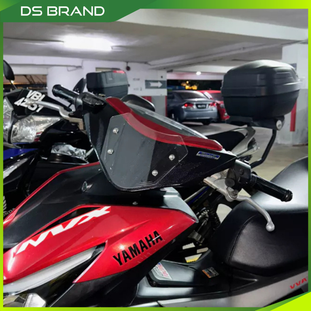 กระบังหน้า Nvx V2 Clear / Visor Kepala Nvx V2 / กระจกบังลม Yamaha Nvx V2 - DS BRAND