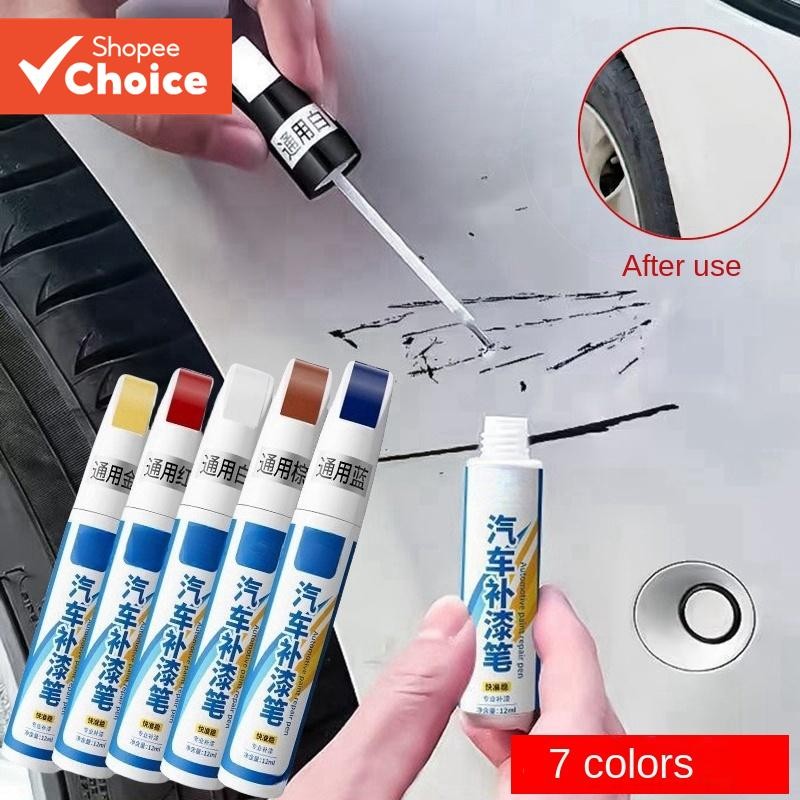 ปากกาซ่อมรอยขีดข่วนรถยนต์ Auto Touch Up ปากกาสีเติม Remover รถ Tyre Paint Marker ชุดใสสําหรับรถยนต์จัดแต่งทรงผม Scratch Fix Care