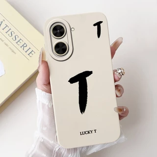 สําหรับ Xiaomi Poco C71 4G/Redmi A5 ปลอกซิลิโคนอ่อนนุ่มปกหลังความเรียบง่ายตัวอักษรทาสีเคสโทรศัพท์สําหรับ RedmiA5 5 Pococ71 เปลือก