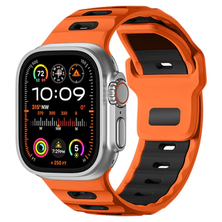 ซิลิโคนสมาร์ทนาฬิกาสายนาฬิกา Series 10 9 8 7 6 5 SE สำหรับ แอปเปิ้ลดู Iwatch อัลตร้า 2 46mm 49mm 45mm 41mm 44mm 40mm 42mm 38mm