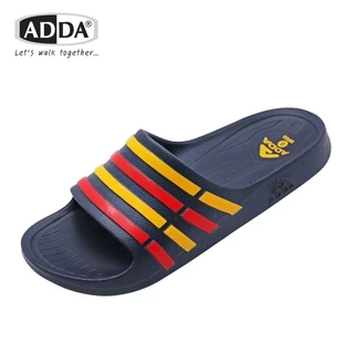 ADDA 55R03 แท้! รองเท้าแตะชาย แบบสวม แถบ 3 สี พื้นฉีดสำเร็จ ทนทาน กาวไม่หลุด พร้อมส่ง!