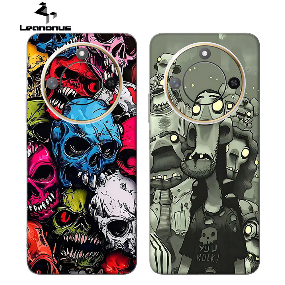 ANTI-FUNGAL SKIN - Dazzling Color Decal Skin สําหรับ Honor X9c / X9cSmart Back Screen Protector ฟิล์