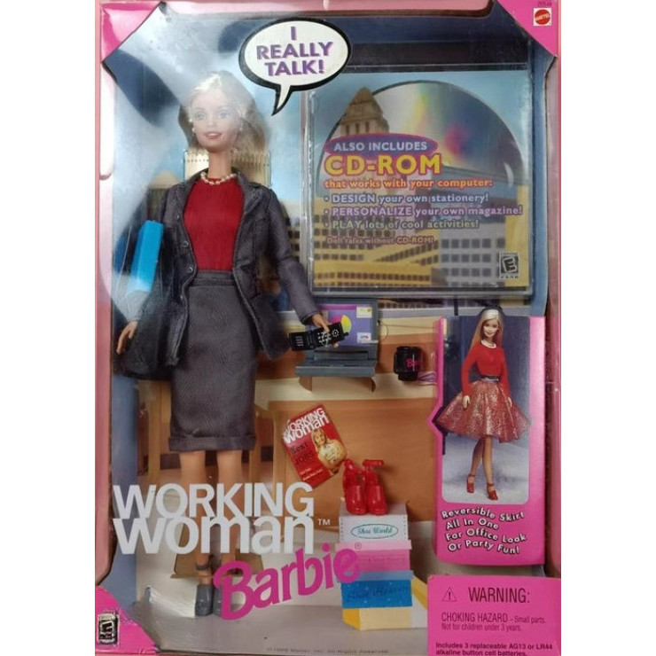 Barbie Doll Working Woman 1999 百款装ZC0003
