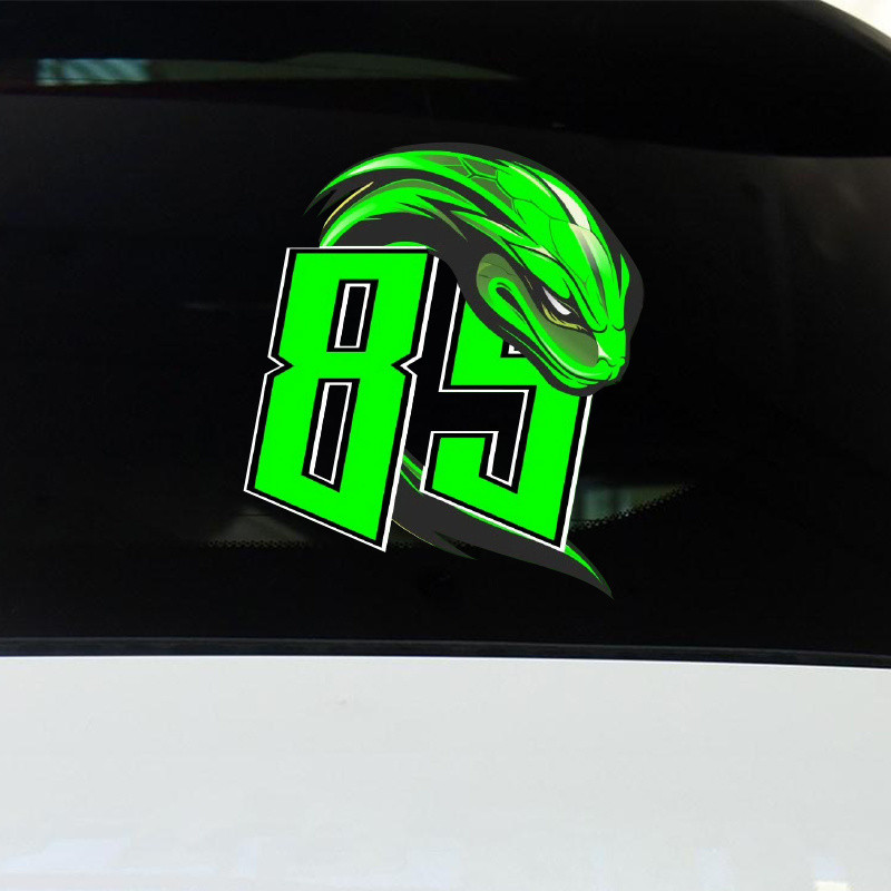 [มาใหม่] สติ๊กเกอร์ Creative Wang Yibo TRACER No. 85 สติ๊กเกอร์ติดมอเตอร์ไซค์ สติ๊กเกอร์ติดฝาถังน้ํา