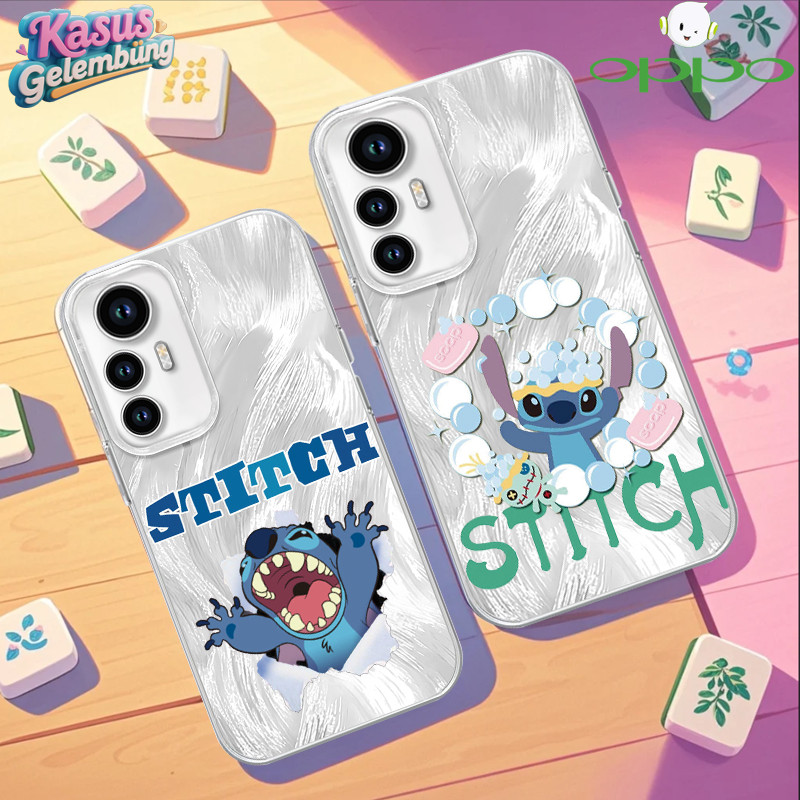 การ์ตูนดิสนีย์ "LiloและStitch" ซ่อนและน่ากลัวStitch People CaseสําหรับOppo A3X A60 A79 A78 A58 A57 A