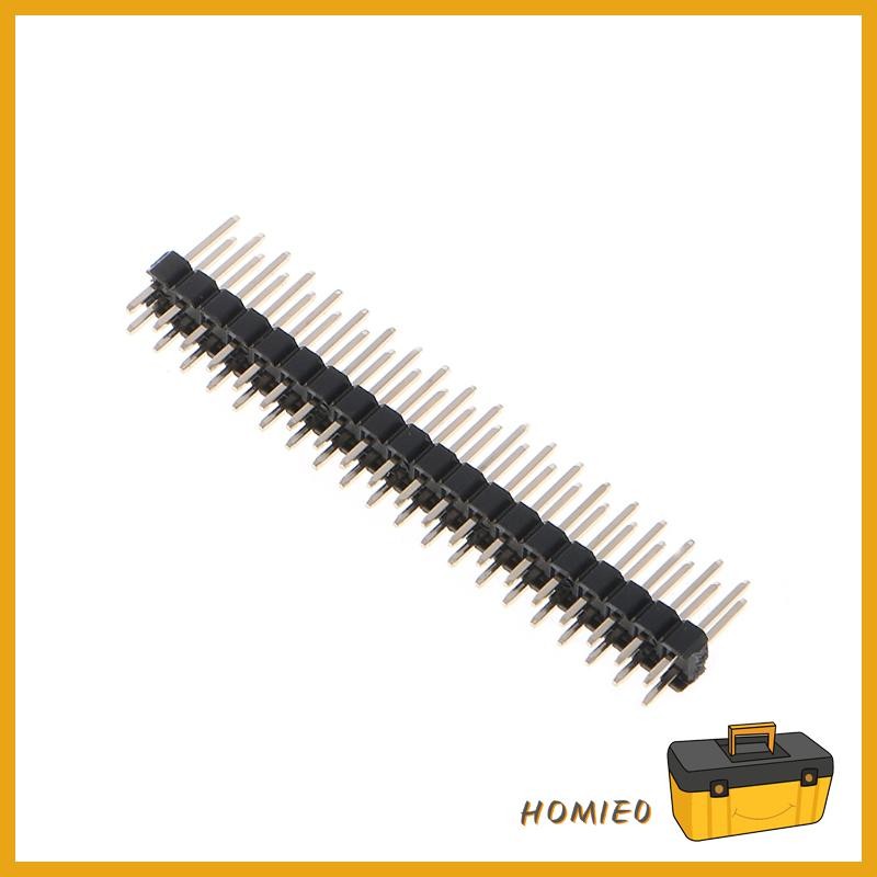 HOMIE0 2 54 มม. 2x20 Pin Break-away Dual Male Header Pin สําหรับ Zero GPIO