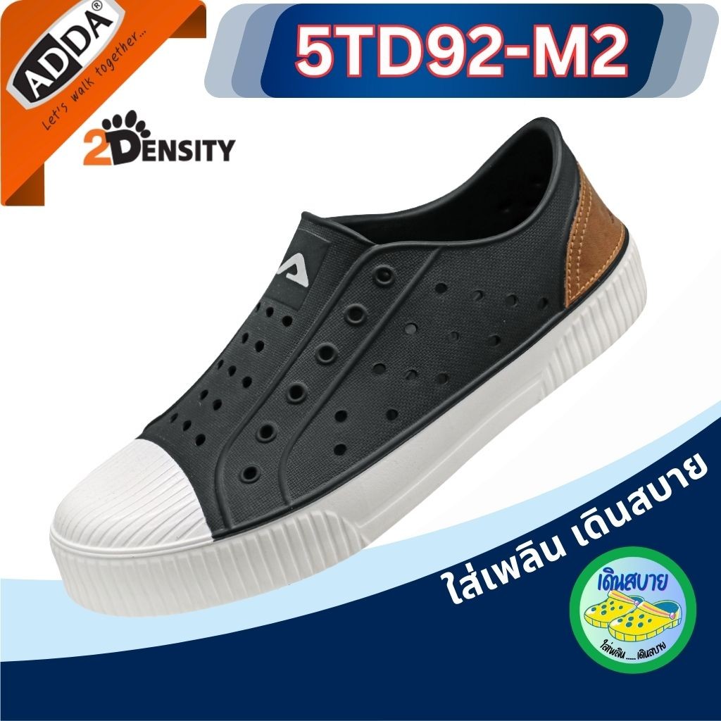 รองเท้าสวมหุ้มส้นสำหรับผู้ชาย ADDA รุ่น 5TD92-M2 2DENSITY SIZE (7-10)