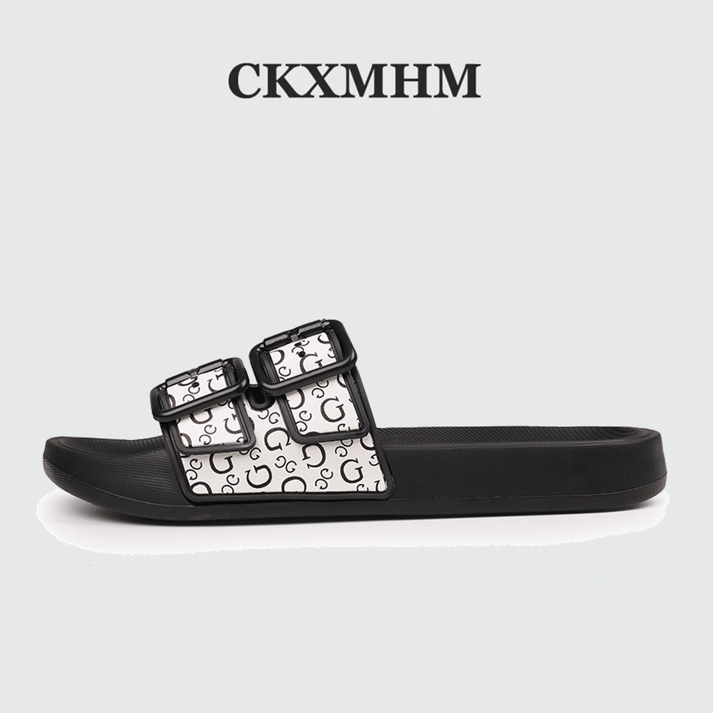 CKXMHM 39-47 รองเท้าแตะผู้ชายฤดูร้อนรองเท้าแตะยางกันลื่นขนาดใหญ่ 46 47