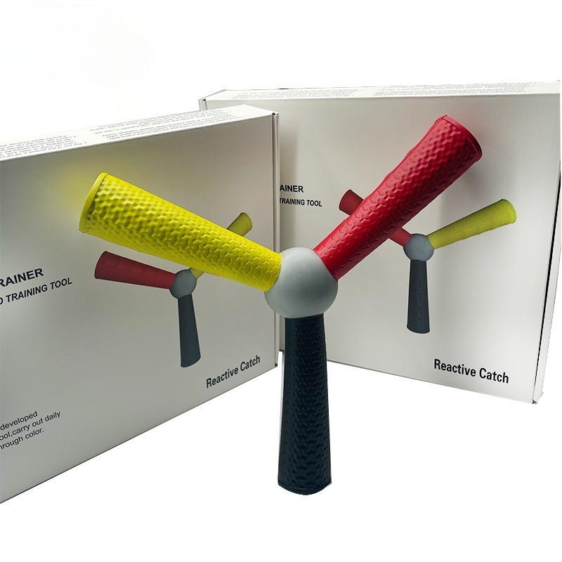 1 ชิ้น Stick โยนเครื่องมือการฝึกอบรมความเร็วตอบสนองการฝึกอบรม Stick Capture Trainer ปรับปรุงความคล่องตัว การออกกําลังกายออกกําลังกายกลางแจ้ง