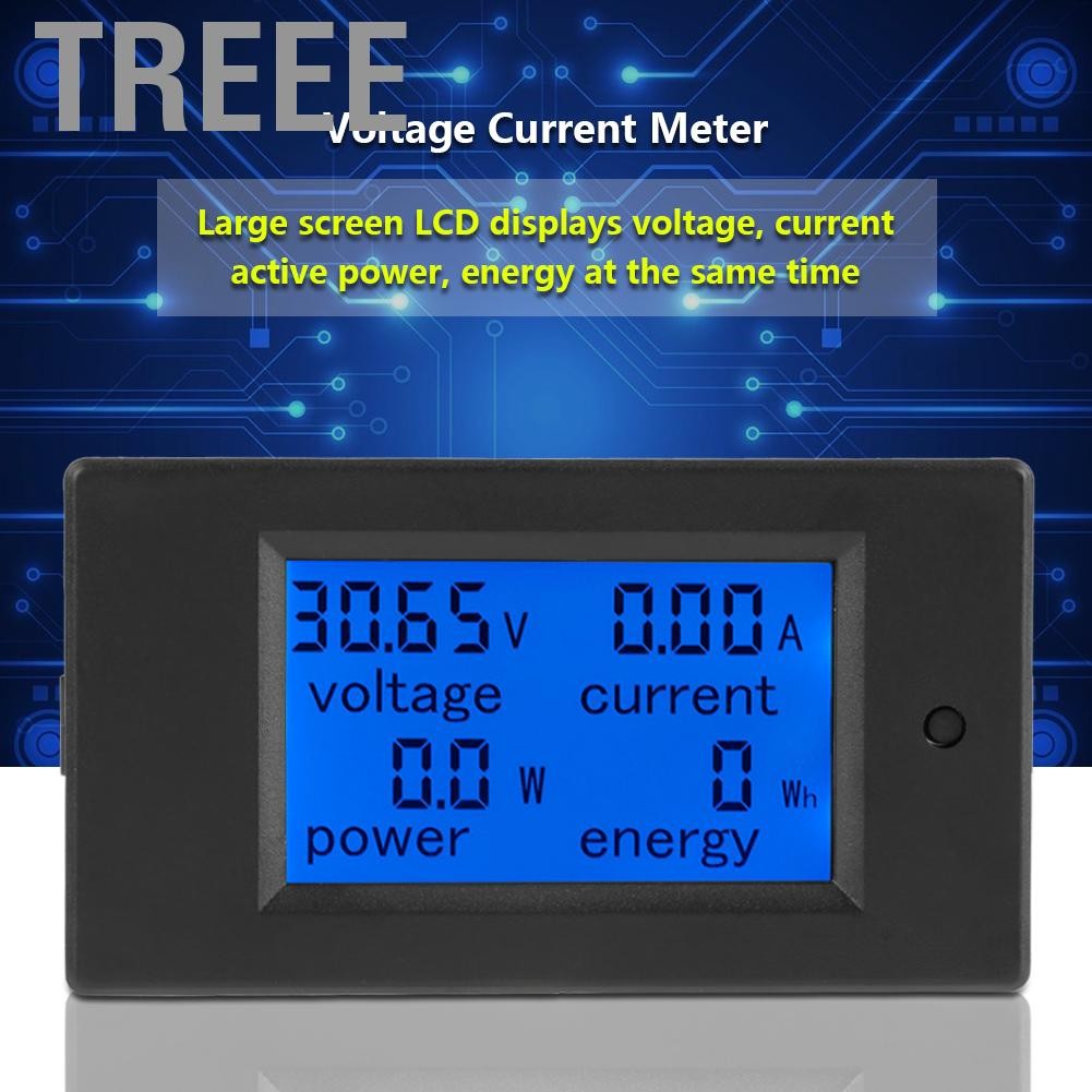 treee-th ?????????? ?????? แรงดันไฟฟ้า TESTER ปัจจุบัน PZEM-051 DC 6.5-100V เครื่องวัดพลังงานไฟฟ้าพล