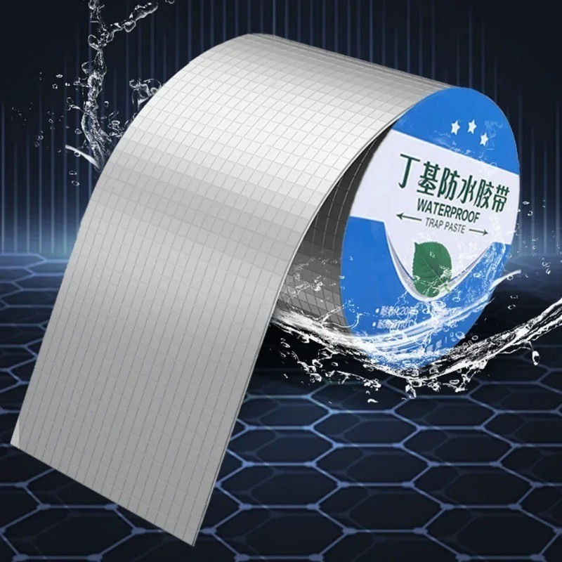 1ม้วนอลูมิเนียมฟอยล์เหนียวเทปบิวทิล-เทปเคลือบทนอุณหภูมิสูงกันน้ํา - รูปที่ 6