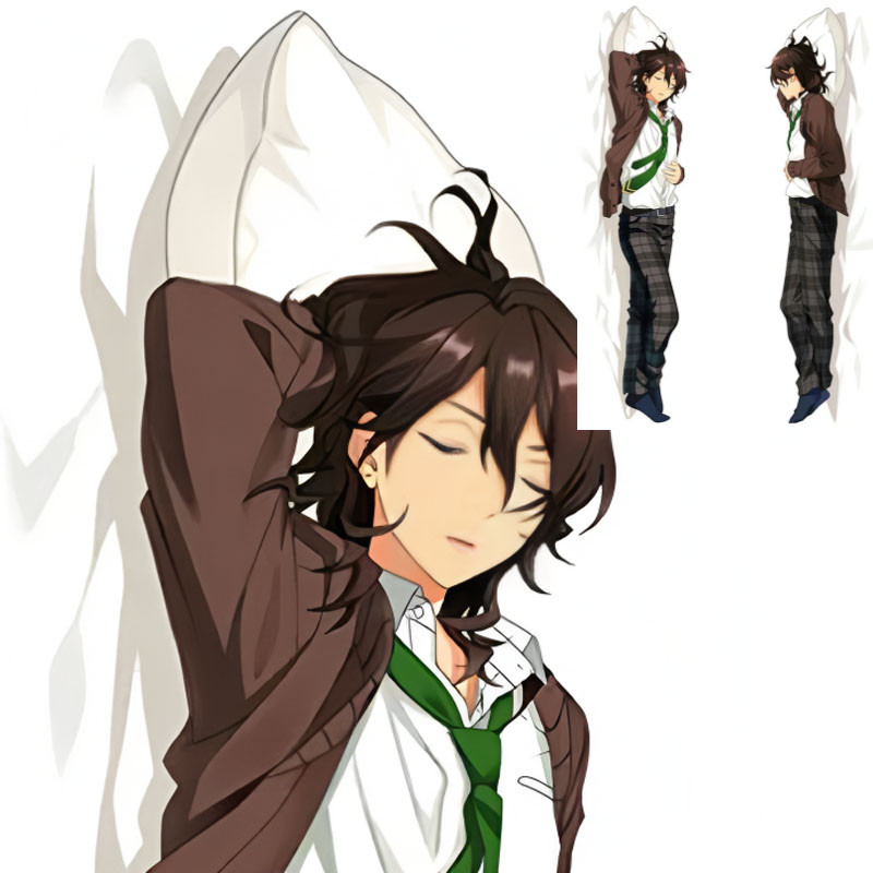 Ensemble Stars Hidaka Hokuto Dakimakura อะนิเมะหมอน Isara Mao ชายผ้าปูที่นอนปลอกหมอน