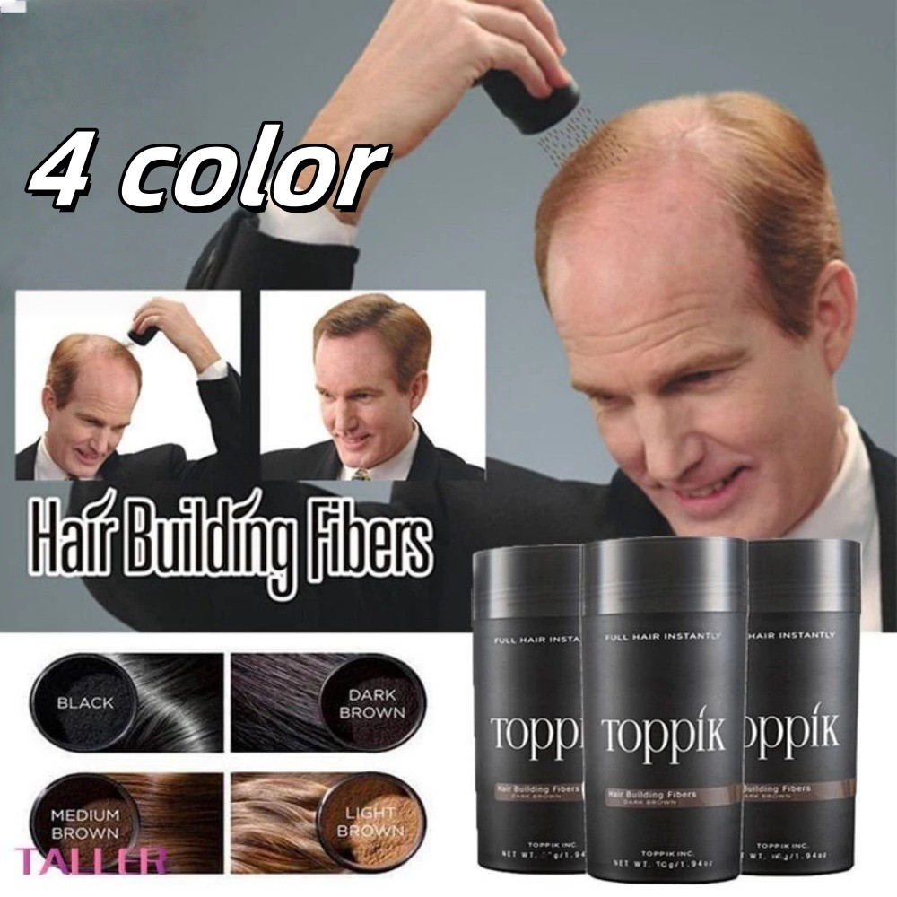 Toppik Hair Building Fiber Styling Powder ผงแต่งผมเคราตินธรรมชาติ ติดทนนาน เป็นมิตรต่อเส้นผม ราคา ถูกที่สุด ดีลบีเคเค แกลเลอรีภาพที่ 2