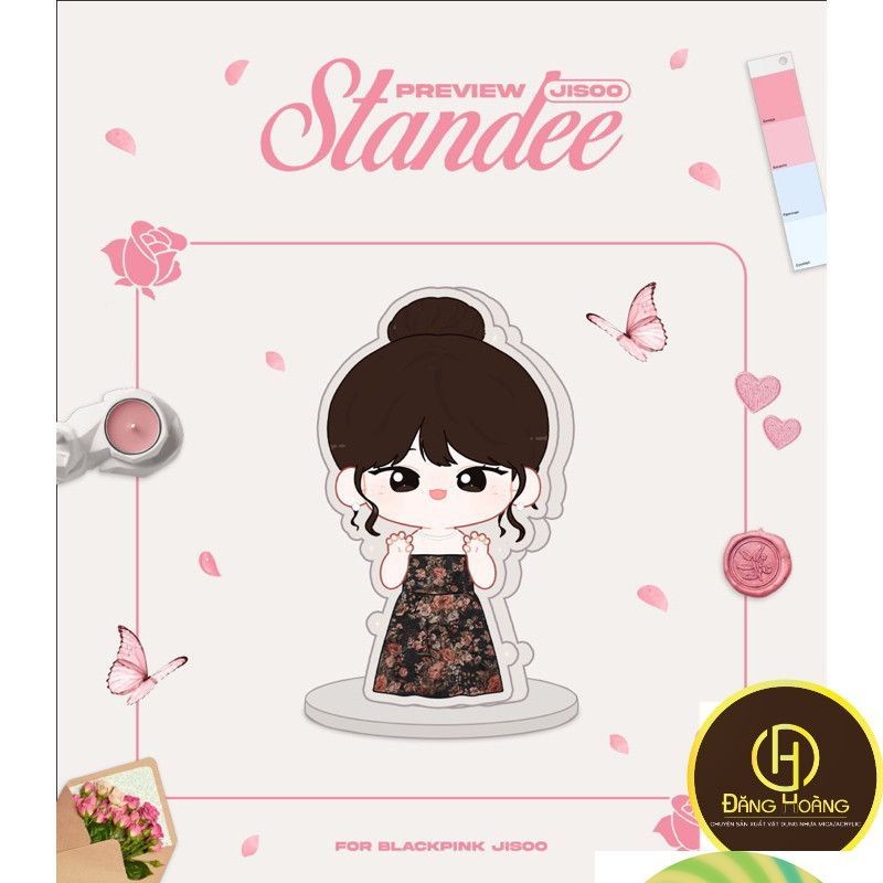 น้ําตาล211% | STANDEE JISOO FLOWER-DH