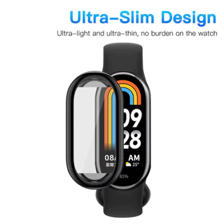 กรณี TPU ป้องกัน Gores for Mi Band 9 NFC ปกป้องกันหน้าจอฝากกรอบกันชนอ่อนด้วยอุปกรณ์เสริมฟิล์ม for Xiaomi MiBand 9