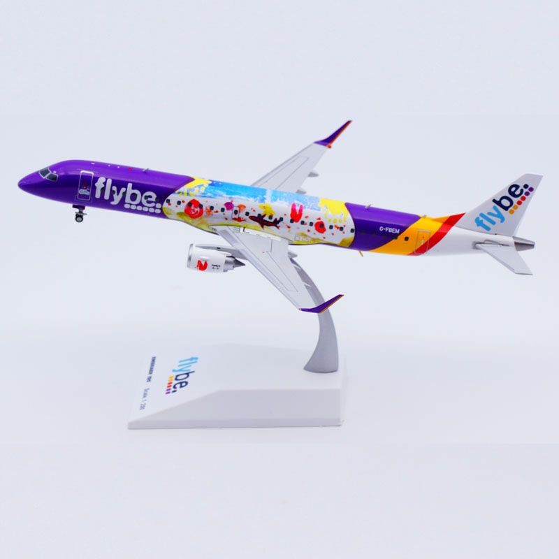 1: 200 JC Wings Alloy Airliner รุ่น Flybet Airlines EMB190-200LR G-FBEM