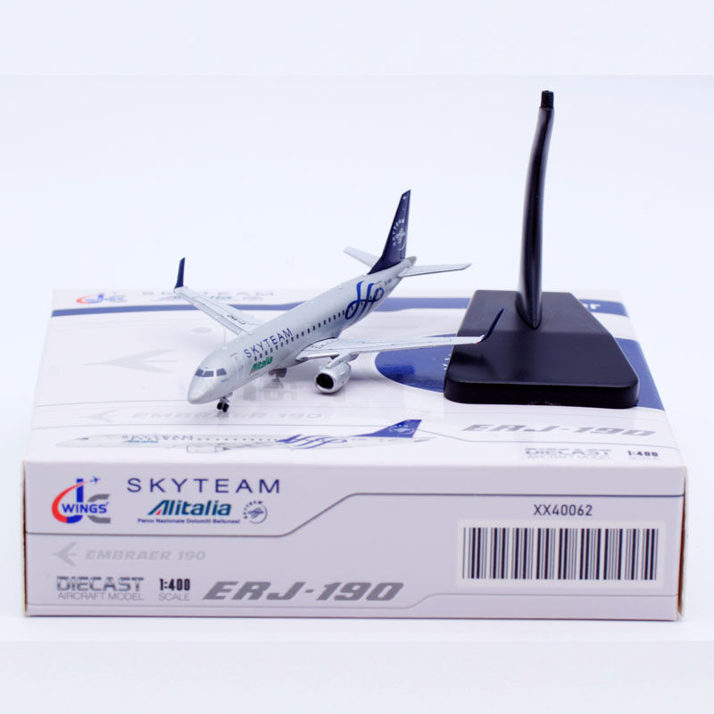 1: 400 JCWing Alloy Airliner รุ่นอิตาลี ERJ-190STD EI-RND
