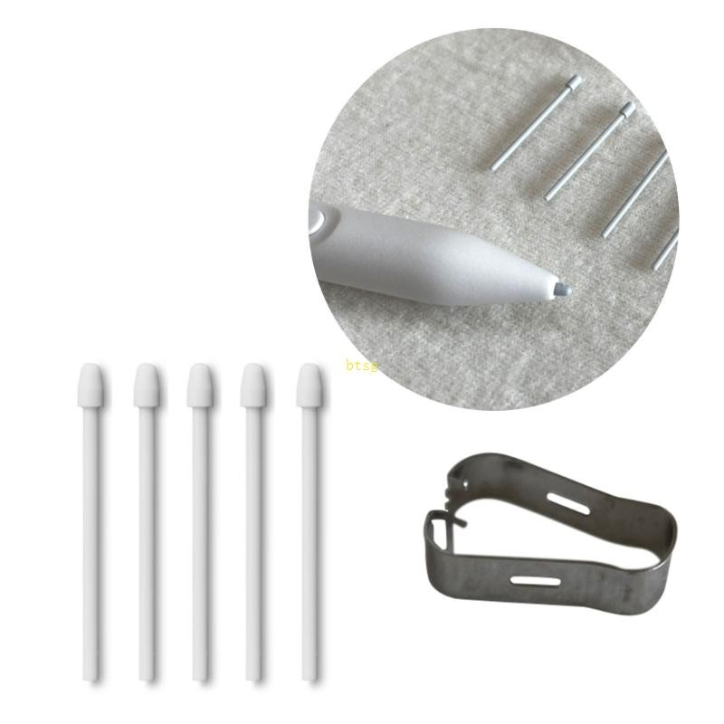 Touch Stylus Point Tips Nibs with Metal Clip For  One DTC133 Stylus Pen