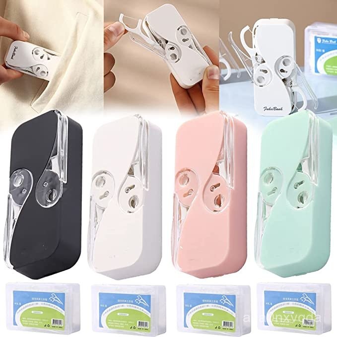 Dental Floss Portable Case Dental Floss Dispenser Dental Floss Picks Cases Upgrade Automatic Floss O