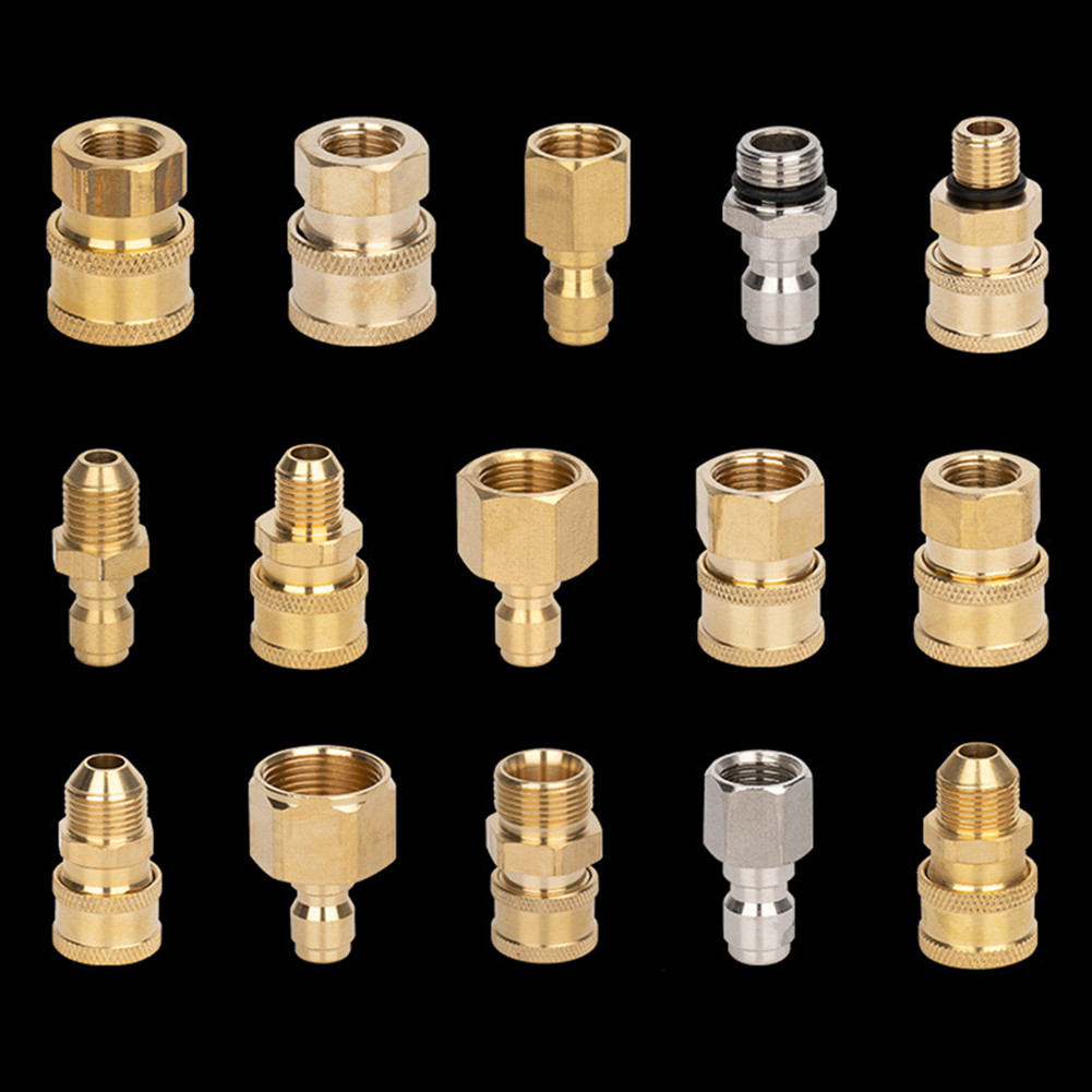 【AMZ】Quick Release Coupler Fitting for High Pressure Washer & Hose and Reliable