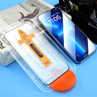 ฟิล์มกระจกนิรภัย iPhone 17 16 15 14 13 12 11 Pro Max Air Plus 16+ 15+ 16e 17e ไอโฟน
