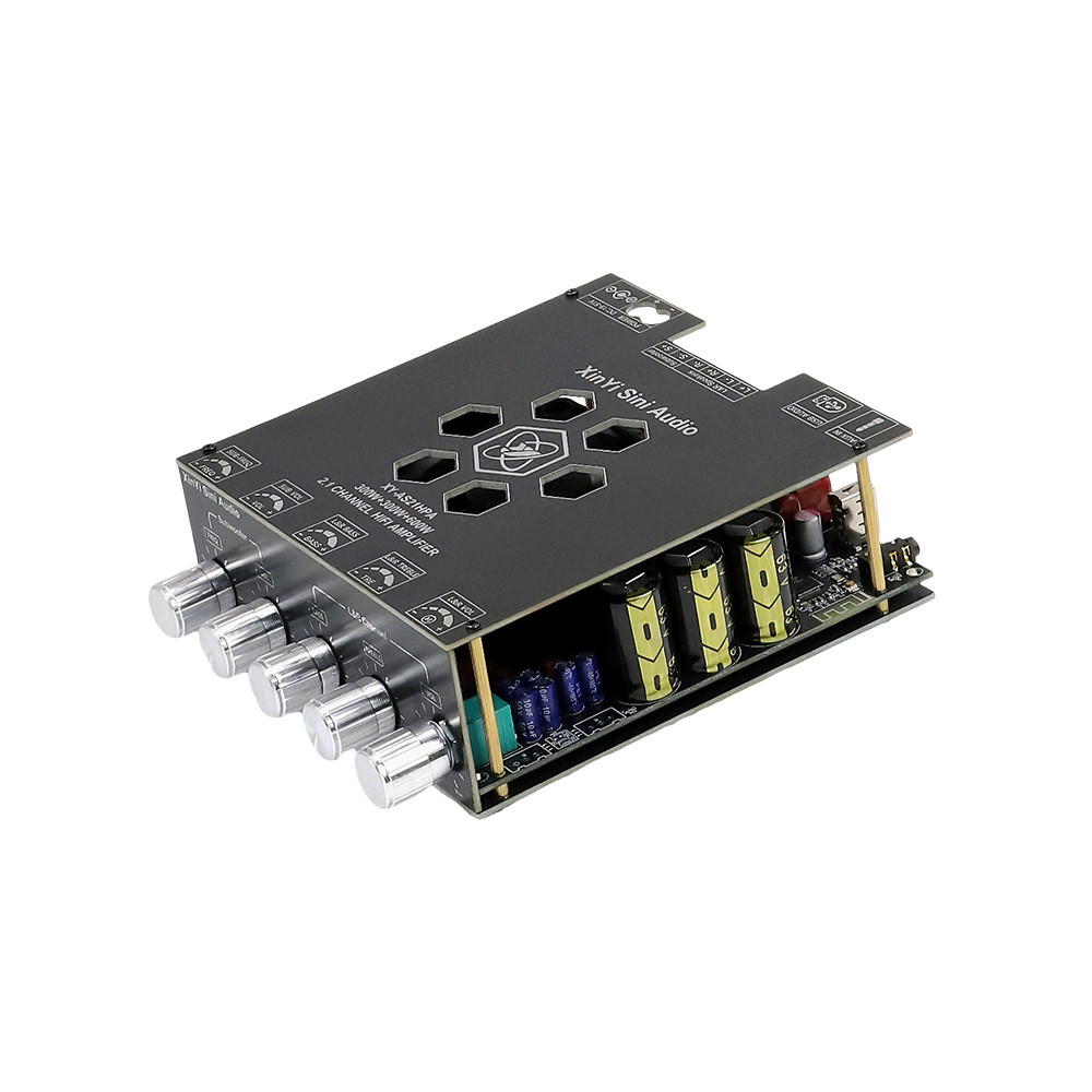 AS21HPA บอร์ดขยายเสียงดิจิตอลบลูทูธกําลังสูง 2.1 ช่องซับวูฟเฟอร์ 300W * 2+600W ชิปนําเข้า