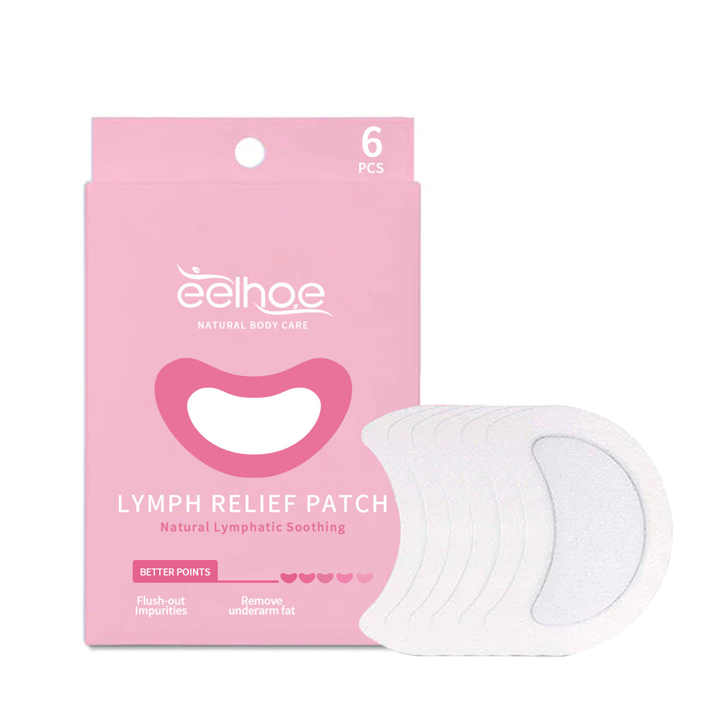 ※แผ่นดูแลระบบน้ำเหลือง EELHOE บรรเทาอาการไม่สบายที่คอและใต้แขน แผ่นดูแลระบบน้ำเหลืองสำหรับเต้านมและห