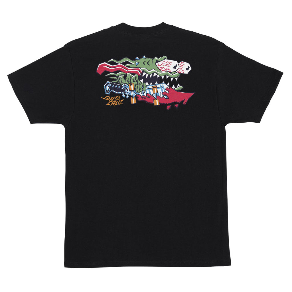 Santa Cruz Meek Scratched Slasher T-Shirt Black
