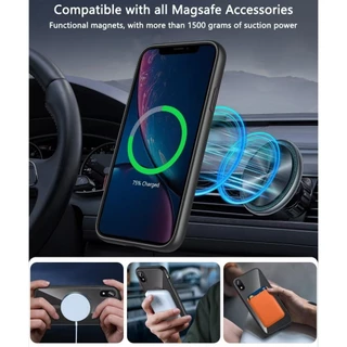 เคสโทรศัพท์ตัวนี้มีดีไซน์แม่เหล็กและเหมาะสําหรับ Apple 7 8 Plus SE2/SE3 X XS Max XR 11 12 13 14 Pro Max เป็นเคสแข็งแบบใสและแข็งแรง