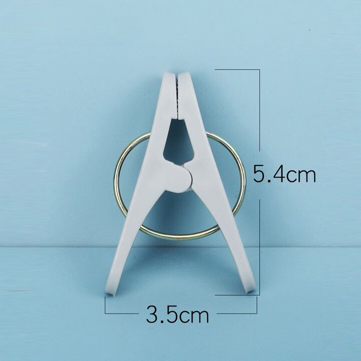 MENGTING ที่หนีบผ้าคลิปยึดถุงเท้าคลิปหนีบผ้าคลิปกันลม 【30 ชิ้น】 - รูปที่ 2