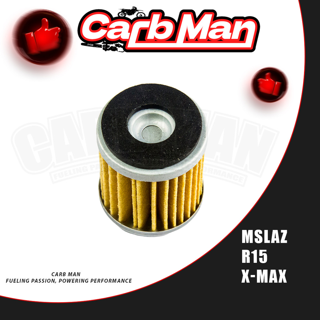 🔥ไส้กรองน้ำมันเครื่อง รุ่น Yamaha(0164)Mslaz/X-MAX/R15/All New R15/X-1R/Spark115i/Jupiter/Exciter/Fi