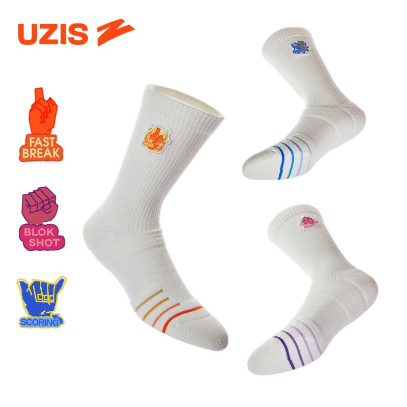 UZIS Stokin Panjang Bola Keranjang Sport Socks Casual Socks ถุงเท้าบาสเก็ตบอล - Terminology