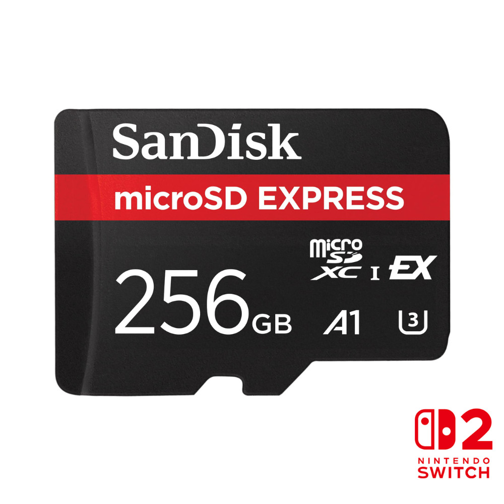 SANDISK microSD card Express 256GB (880MB) UHS-I U3 A1 SDcard แท้ Memory card Nintendoswitch2 เมม