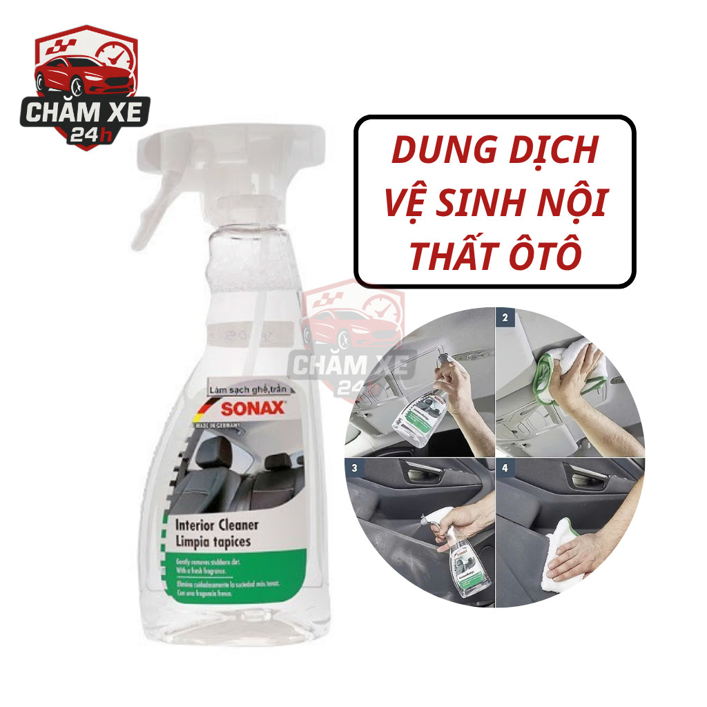 Sonax Interior Cleaner 500ml - น้ํายาทําความสะอาดภายในรถยนต์