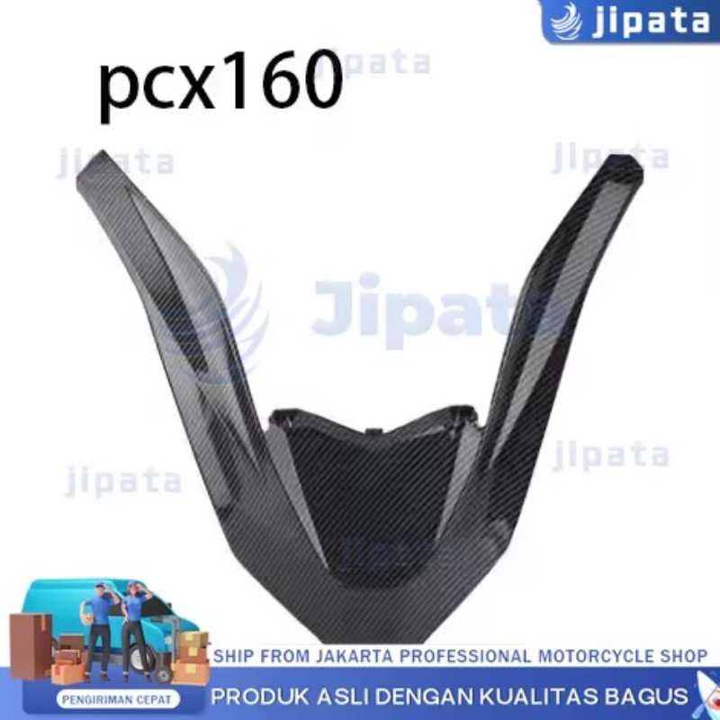 【COD】 2021-2025 คิ้วไฟหน้า PCX160 ปี คิ้วV คิ้วหน้า คิ้วไฟหน้า PCX-160 คิ้วคาร์บอนpcx 160 ชุดแต่ง pc