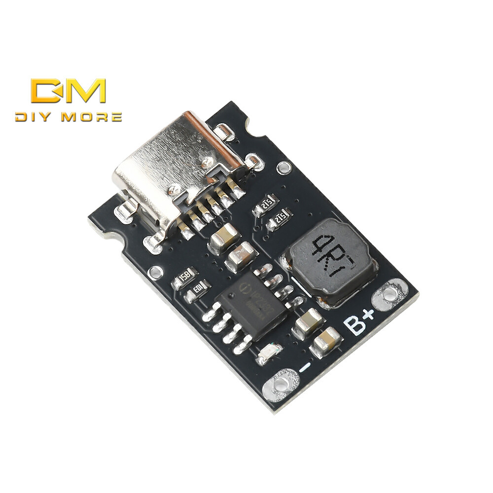 DIYMORE 1S 3.2V/3.6V 2.4A แบตเตอรี่ลิเธียมเหล็กฟอสเฟตแบตเตอรี่ชาร์จเฉพาะโมดูลHigh Currentชาร์จประเภทC DC 4.5-5.5V