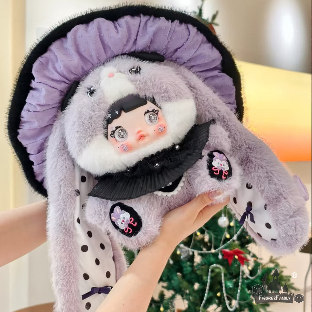 [ของแท้] Nommi 400% V2 Mushroom Hat series ตุ๊กตาตุ๊กตาสไตล์ลับยืนยันรูปตุ๊กตาเครื่องประดับของขวัญ