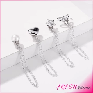 Fresh 1 ชิ้น คลิปเข็มกลัดติดแขนเสื้อ ยึดขากางเกง ในการยึดติดแบบหมุดเข็ม shortening buckle
