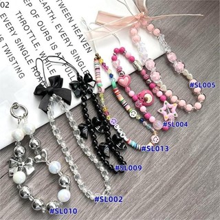 Phone Bracelets สายคล้องโทรศัพท์มือถือ สไตล์วินเทจ เชือกเส้น…