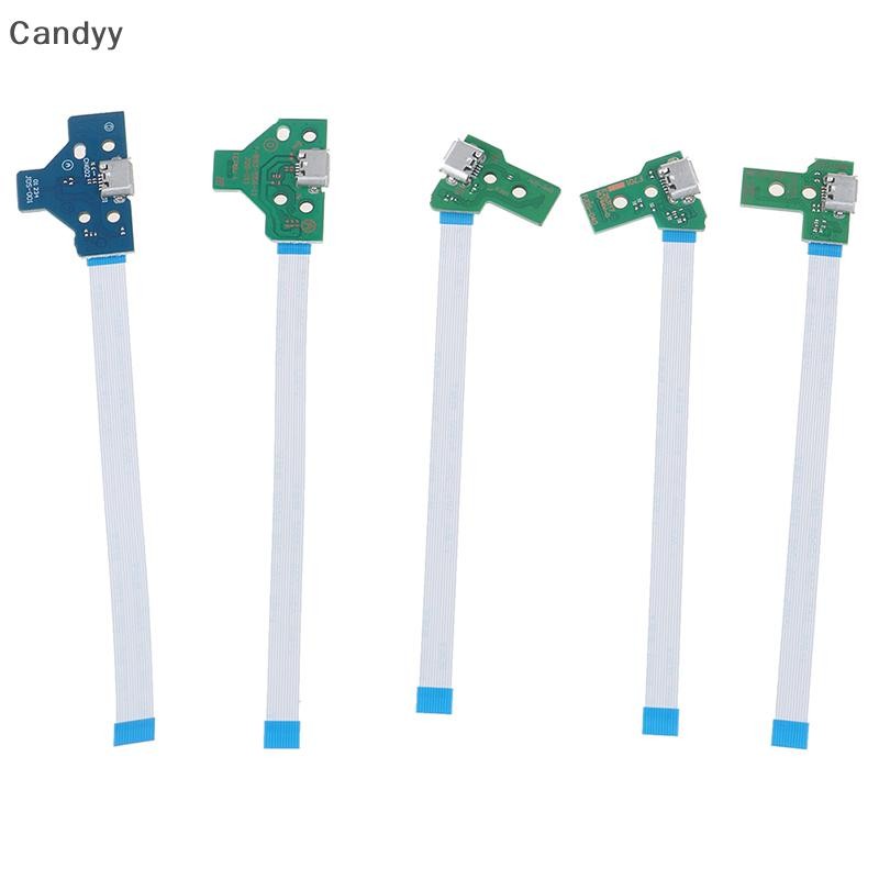 NDY USB ชาร์จพอร์ตซ็อกเก็ตแผงวงจร 12Pin JDS 011 030 040 สําหรับ PS4 Controller N
