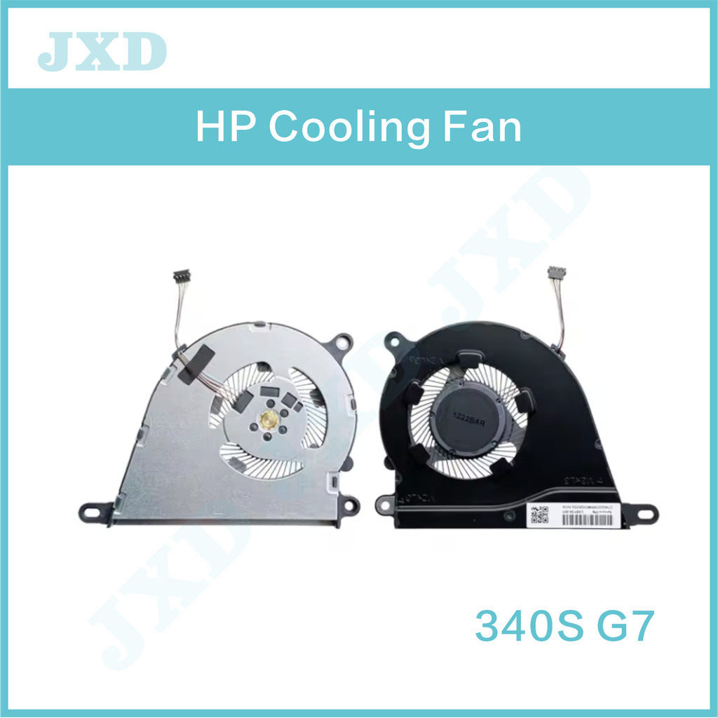 พัดลมระบายความร้อน CPU แล็ปท็อปใหม่สําหรับ HP 14-DQ 14S-DQ 15-DY 15S-FQ 15-EF 340S G7 15S-EQ TPN-Q24