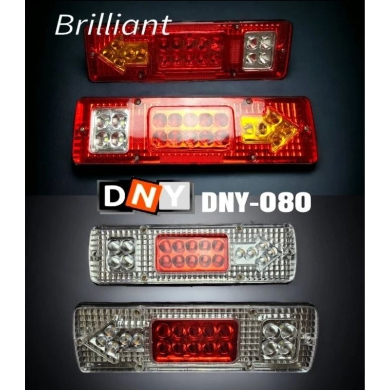 Vip3 * Stop Lamp LED DNY 080 Universal - Pick Up - 12V - 30cm x 9cm