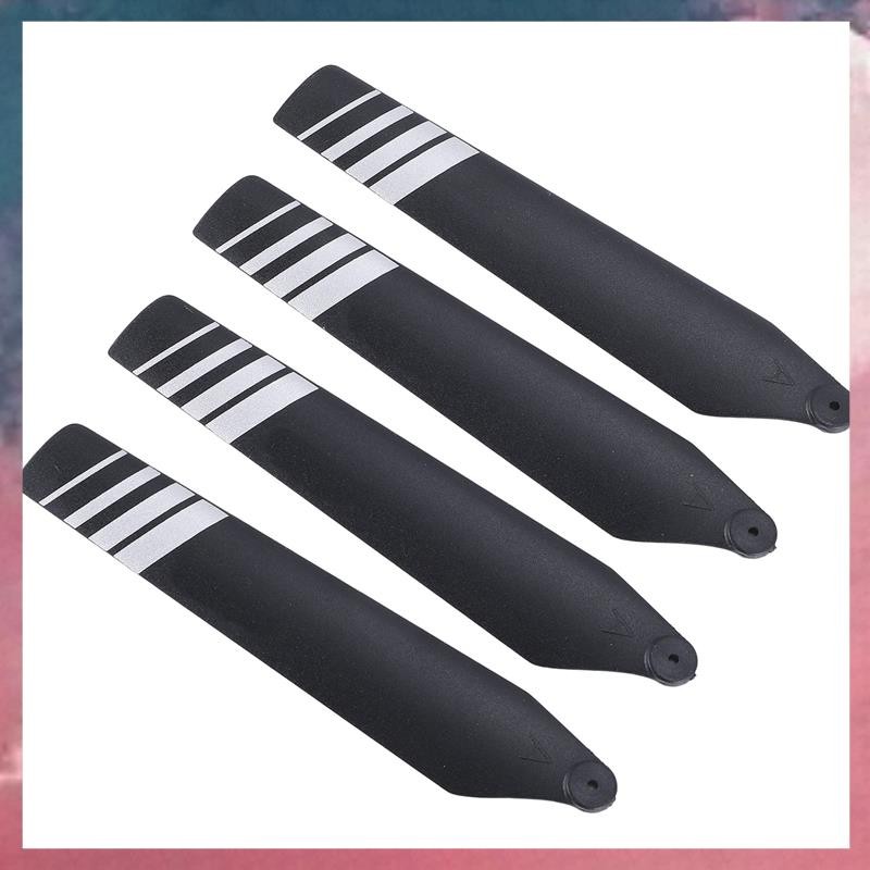 4 ชิ้น C127 ใบมีดหลักสําหรับ Stealth Hawk Pro C127 RC เฮลิคอปเตอร์เครื่องบิน Drone อะไหล่อุปกรณ์เสริ