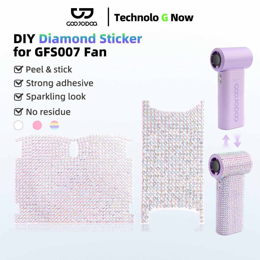 GOOJODOQ Diamond Sticker for GFS007 High speed fan
